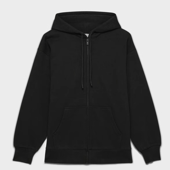 Aritzia Tops - Aritzia TNA extra fleece boyfriend zip up hoodie